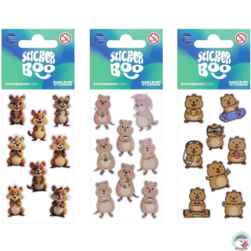 Naklejki kuoka mix 66x180mm STICKER BOO 572111