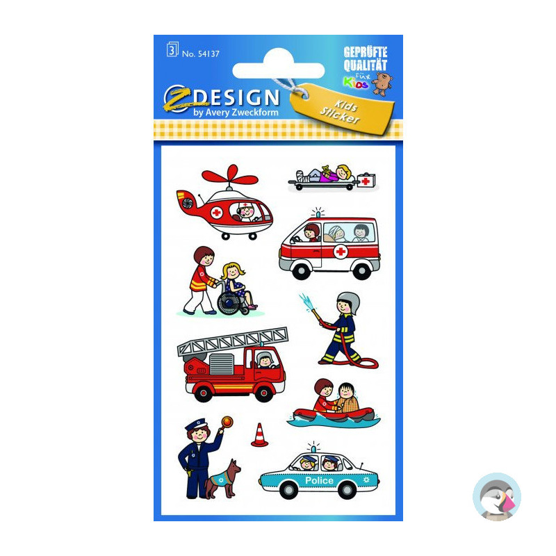 Naklejki Służby ratunkowe 54137 Z-DESIGN KIDS AVERY ZWECKFORM