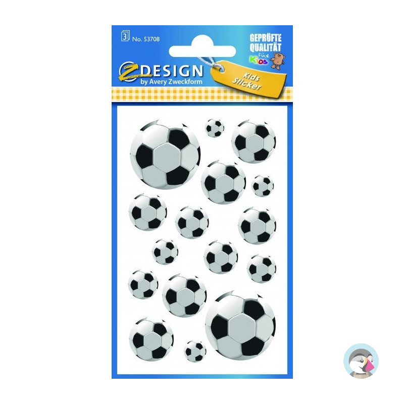 Naklejki ZF Piłki 53708 Z-DESIGN KIDS AVERY ZWECKFORM