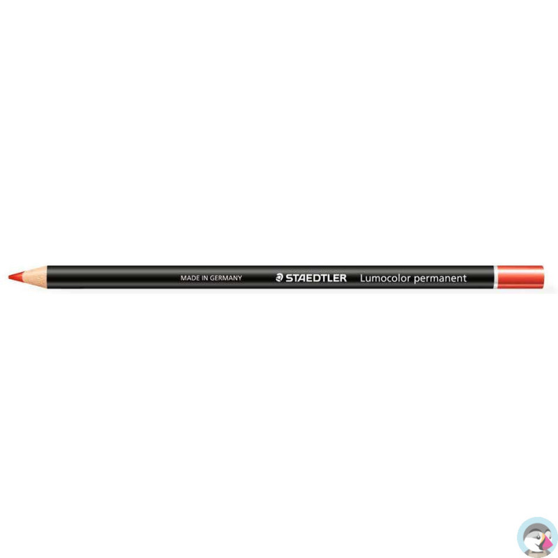 Ołówek na gładkie powierzchnie czerwony wodoodporny 108 20-2 STAEDTLER