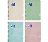Kołozeszyt A4 80k kratka TOUCH PASTEL 400175356 OXFORD