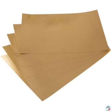 Papier samoprzylepny A4 KRESKA (20 arkuszy) ZŁOTY