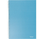 Kołonotatnik Colour`Breeze A5 w kratkę niebieski 628466 ESSELTE