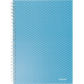 Kołonotatnik Colour`Breeze A5 w kratkę niebieski 628466 ESSELTE