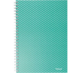Kołonotatnik Colour`Breeze A5 w kratkę zielony 628467 ESSELTE