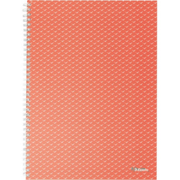 Kołonotatnik Colour`Breeze A4 w kratkę koralowy 628478 ESSELTE Kołonotatnik Colour`Breeze A4 w kratkę koralowy 628478 ESSELTE