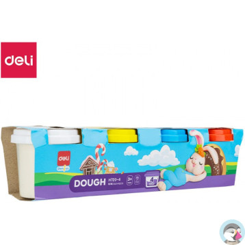 Ciastolina 4 kolory EH720-4 DELI