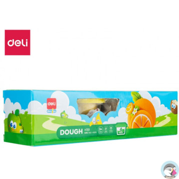 Ciastolina 4 kolory owocowy zapach EH721 DELI