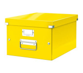 Pudełko do przechowywania Click&Store A4 WOW żółte 200x281x370mm 60440016 LEITZ