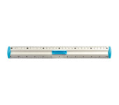 Linijka aluminiowa 30cm uchwyt niebieski BL040-NC TETIS