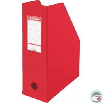 Pojemnik składany A4 100mm czerwony ESSELTE PVC 56073