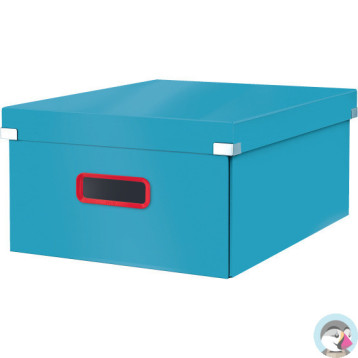 Pudełko do przechowywania Leitz Click&Store Cosy duże niebieskie 53490061