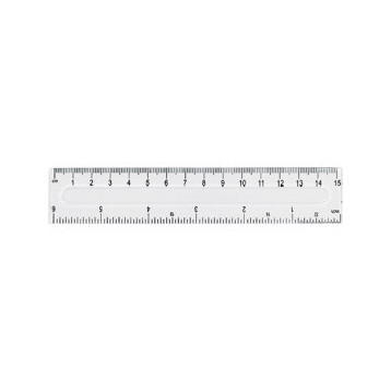 Linijka plastikowa 15cm GR-801 FIORELLO 130-1593