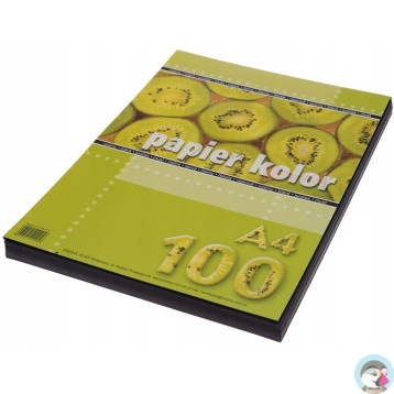 Papier ksero czarny A4 80g KRESKA 100ark