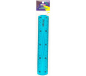 Linijka elastyczna 20cm niebieska SSC013 STRIGO