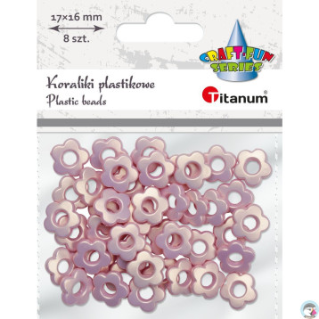 Koraliki kwiatki 20g, 15mm 649847 TITANUM