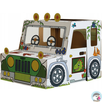 Domek do kolorowania CIĘŻARÓWKA DINOZAUR XL 100142509 FELLOWES