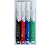 Marker suchościeralny RMS-1/ABCD 4szt w etui 456-204 RYSTOR