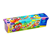 Masa plastyczna FRUTOLINA pastelowa zestaw 4 sztuk x 100g 336122013 ASTRA