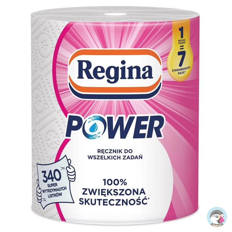 Ręcznik papierowy uniwersalny REGINA POWER 2 warstwy