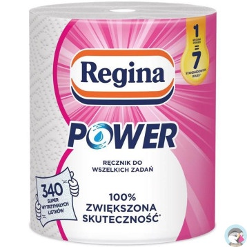 Ręcznik papierowy uniwersalny REGINA POWER 2 warstwy