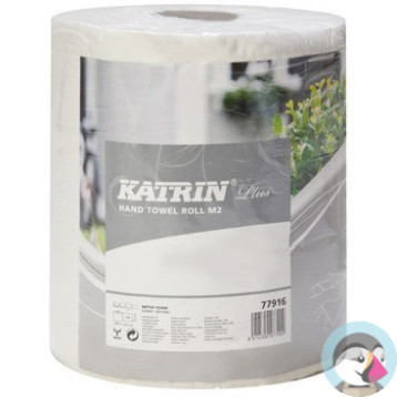 Ręcznik w rolce KATRIN M2 PLUS 2w.biały 205x250mm 100m 2658/97517 100% celuloza