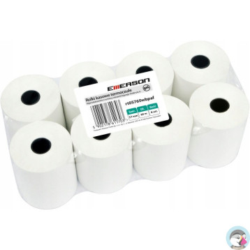 Rolki termiczne 57mmx60m (8szt) EMERSON rt05760wkbpaf BPA free