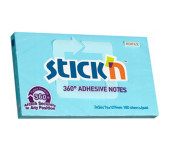 Notes samoprzylepny STICK`N 127x76mm , 360st., 100k niebieski 21557