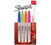 Markery permanentne SHARPIE FINE FUN 4kolory zestaw 2065403