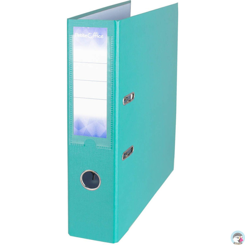 Segregator PETITE OFFICE A4/75mm turkusowy PO76261 STRIGO