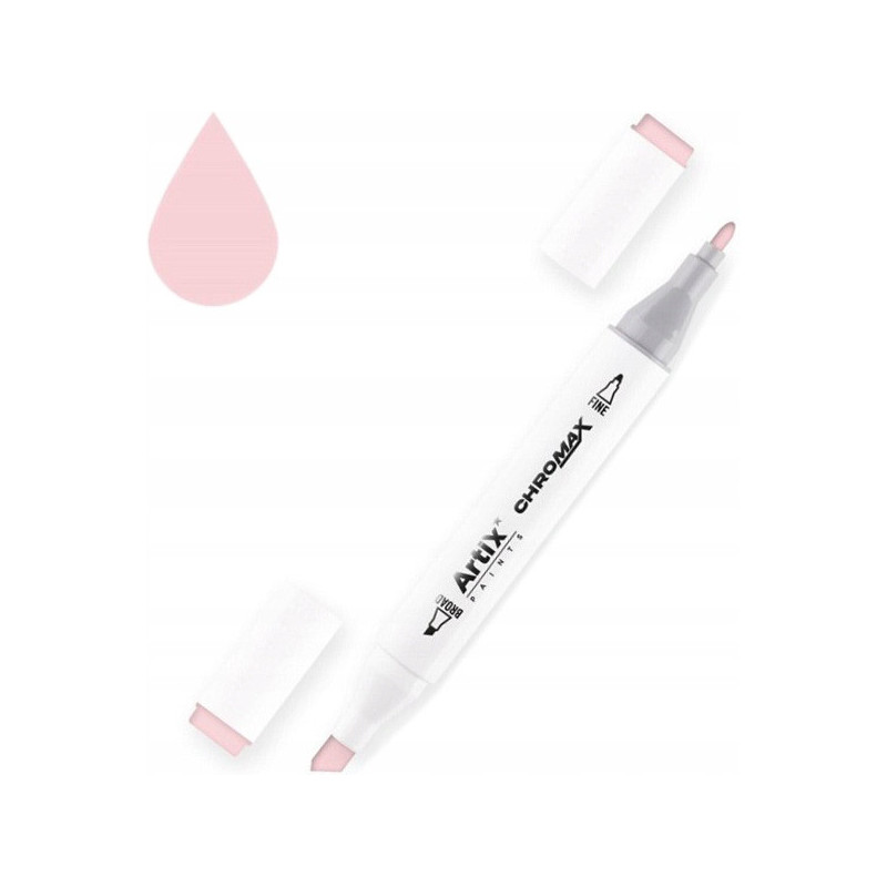 Marker alkoholowy dwustronny PALE CHERRY PINK PP915-27 ARTIX