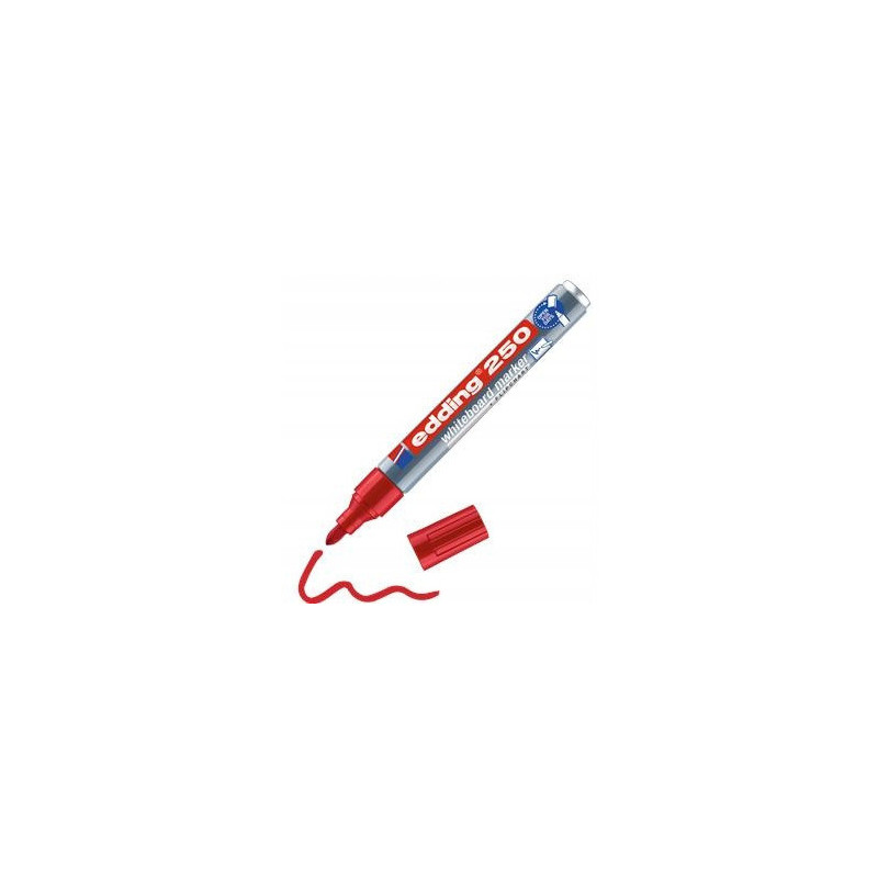 Marker suchościeralny okrągły czerwony 1,5-3mm 250/002/CZ EDDING