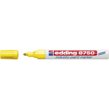 Marker lakierowy 2-4mm 8750 żółty okrągła końcówka 8750/005/Z EDDING Marker lakierowy 2-4mm 8750 żółty okrągła końcówka 8750/005/Z EDDING