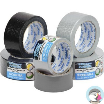 Taśma naprawcza DUCT TAPE 48x50m czarna