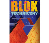 Blok techniczny A3 10k 170g biały KRESKA
