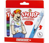 Mazaki T-SHIRT MARKER 10kol. FIBRACOLOR do tkanin 391