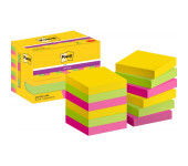 Bloczki samoprzylepne POST-IT Super Sticky, 47,6 x47,6mm 12x90kart. CARNIVAL 3M4064035065744