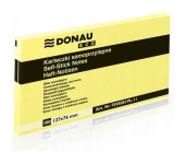 Bloczek samoprzylepny 127x76mm 100k żółty DONAU ECO 7595001PL-11