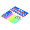 Zakładki indeksujące PP 15x45mm PP 5x25kart mix kolorów 7577001PL-99 DONAU