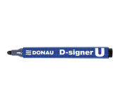 Marker permanentny D-SIGNER U czarny okrągła koncówka 2-4mm 737100 1-01PL DONAU