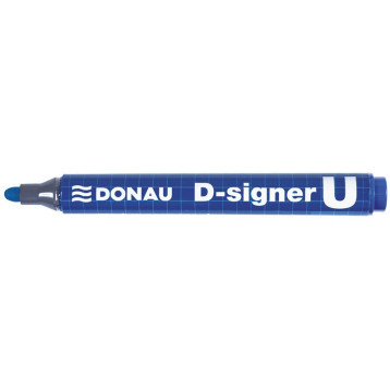 Marker permanentny D-SIGNER U niebieski okrągła koncówka 2-4mm 7371001-10PL DONAU Marker permanentny D-SIGNER U niebieski okrągła koncówka 2-4mm 7371001-10PL DONAU