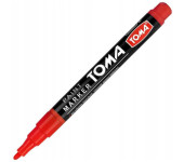 Marker olejowy F czerwony 1,5mm TO-441 TOMA