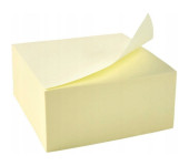 Bloczek samoprzylepny 51x51mm 400k żółty D.RECT (009505)