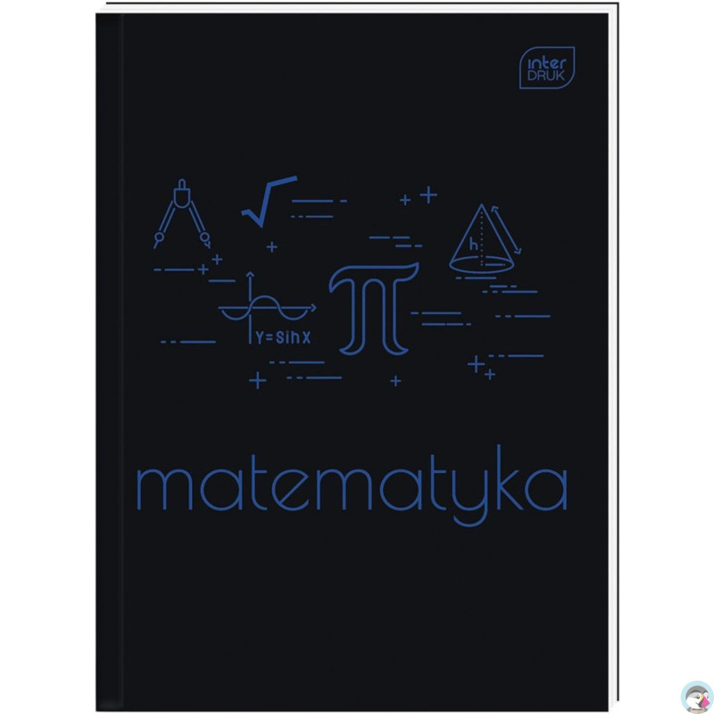 Brulion A5 80k kratka 70g Matematyka INTERDRUK