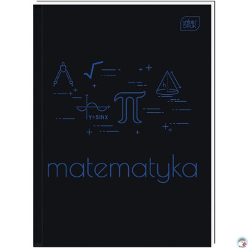 Brulion A5 80k kratka 70g Matematyka INTERDRUK