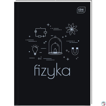 Brulion A5 80k kratka 70g Fizyka INTERDRUK
