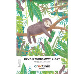 Blok rysunkowy szkolny A4 biały 20 kartek 90g 400176663 TOP 2000