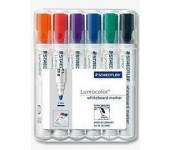 Marker suchościeralny 351 WP6 6szt w etui STAEDTLER