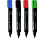 Marker 350-2 czerwony STAEDTLER LUMOCOLOR permamentny ścięty
