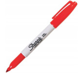Marker permanentny SHARPIE FINE czerwony S0810940